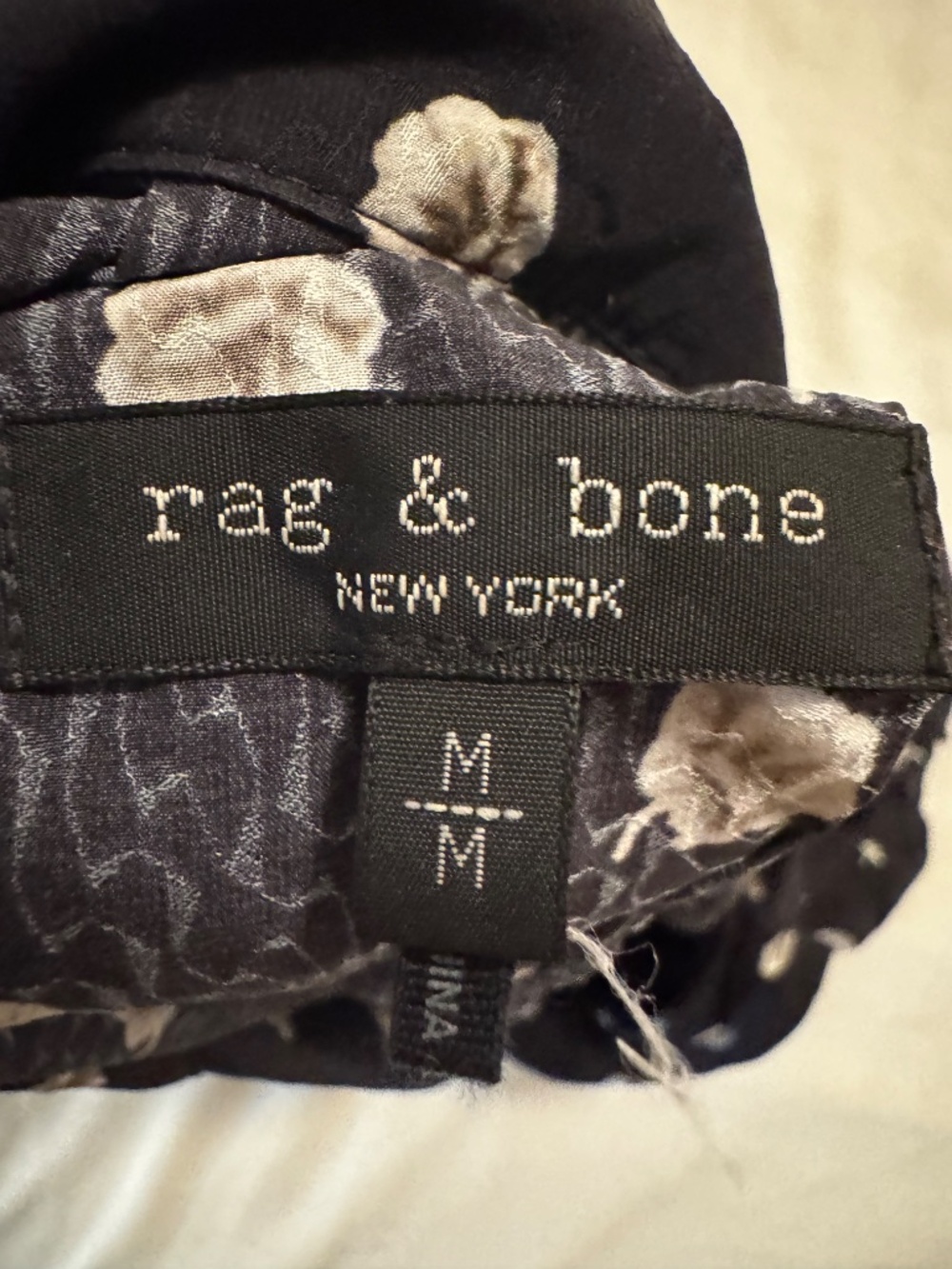 Rag & Bone Print Floral Shirt - Picture 6 of 6